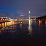 Сайт о Санкт Петербурге Ушаковский мост вид с моста