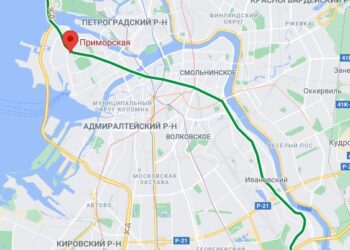метро Приморская район Санкт Петербурга