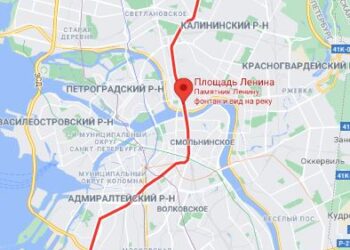 район метро площадь Ленина СПБ