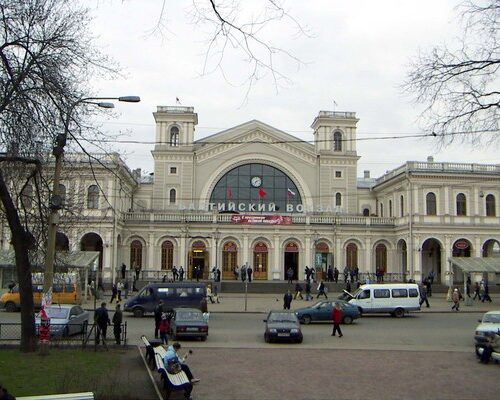 Балтийский вокзал наши дни